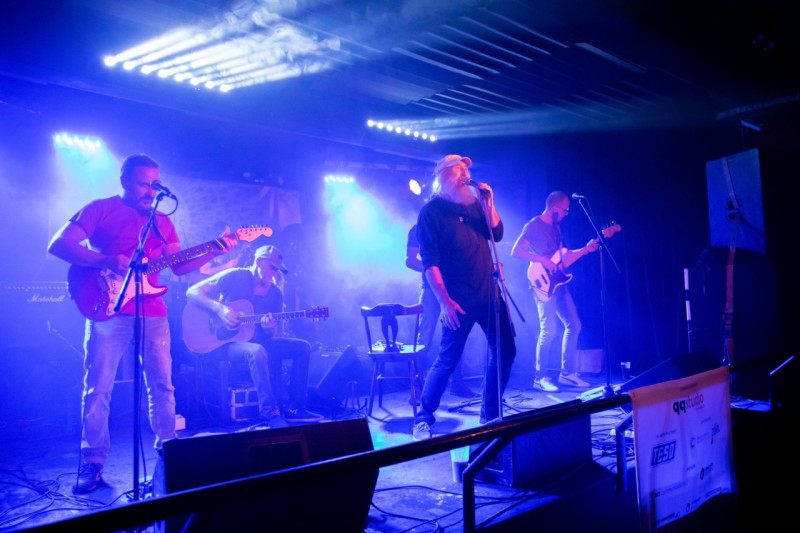 Koncert skupiny Zpocený voko